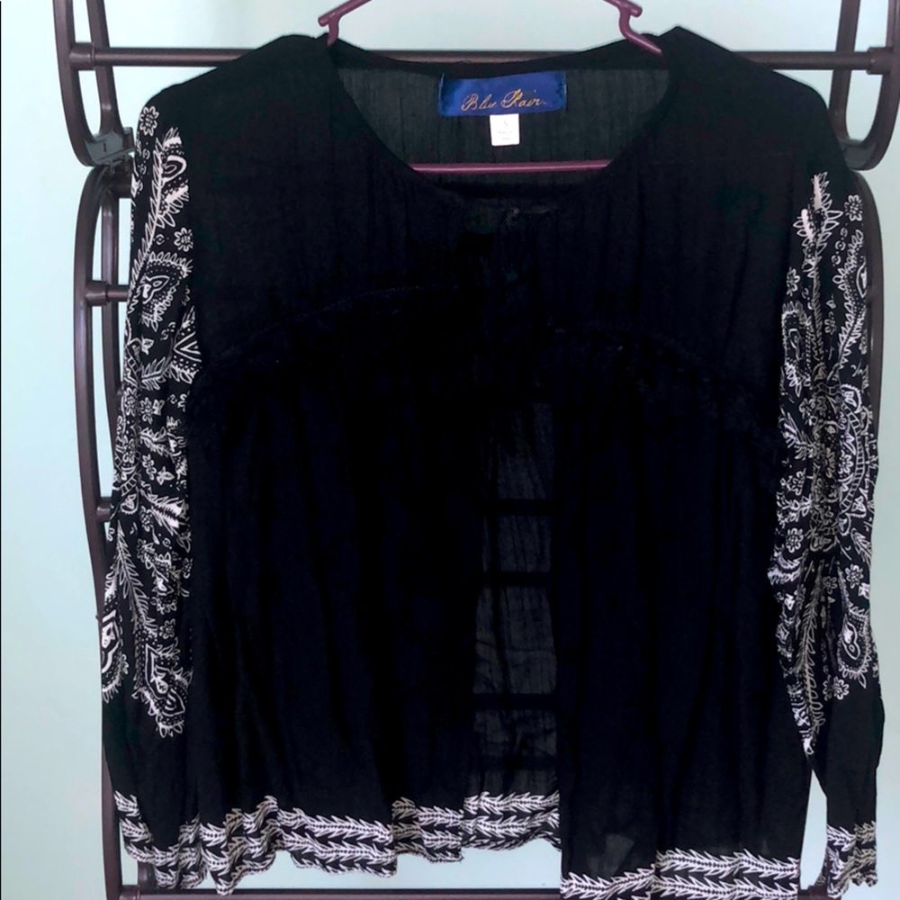 Black and White cover/cardigan